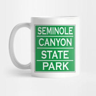 SEMINOLE CANYON STATE PARK Mug